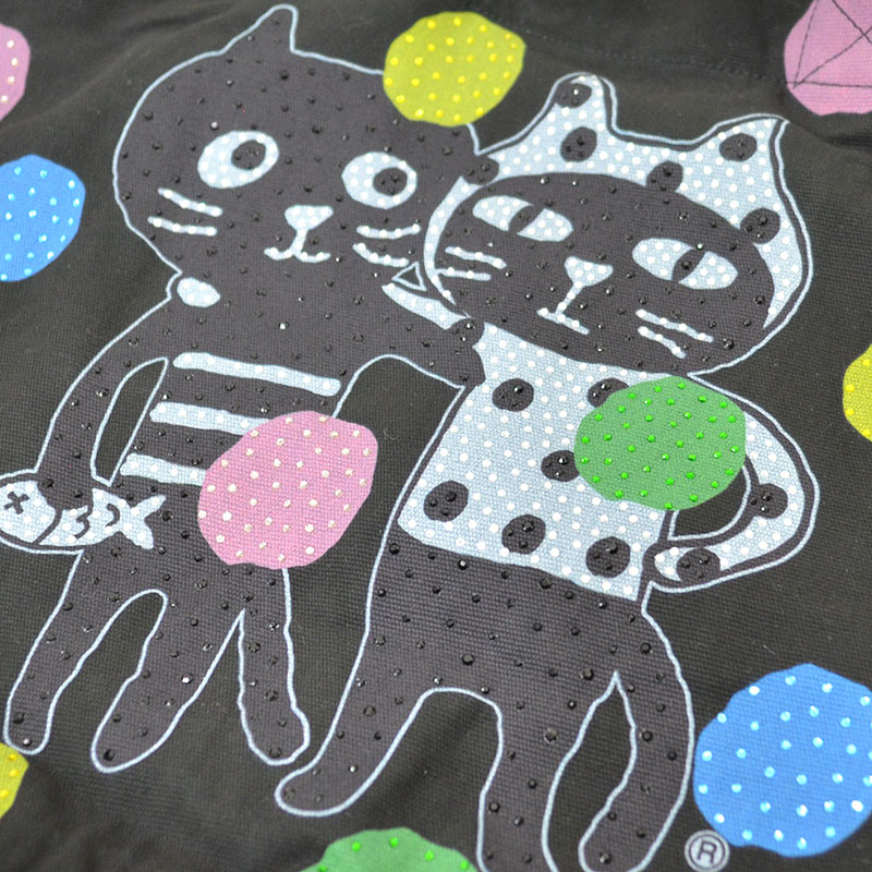 キャッツフレンズカラフルドットLバッグ