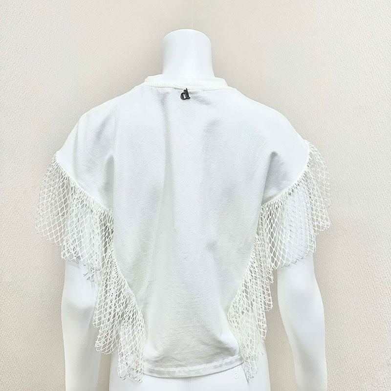 【インポート】[DIXIE]メッシュフリルTシャツ