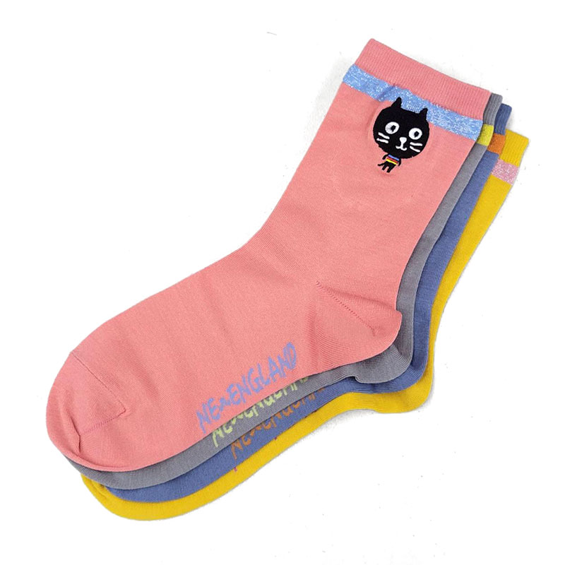 【NEW ENGLAND×Pebblyコラボ】Meラメソックス