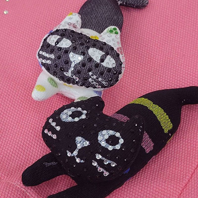 Meぬいぐるみブローチ