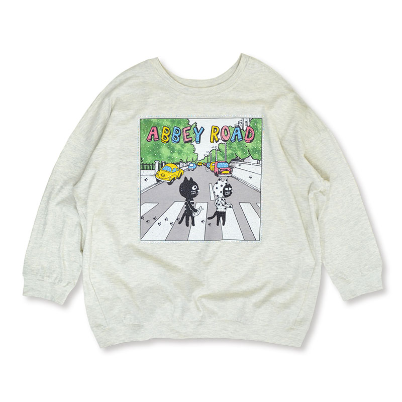 キャッツフレンズロードロングTシャツ