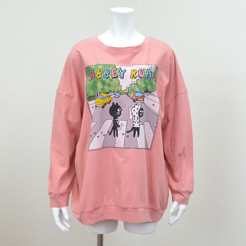 キャッツフレンズロードロングTシャツ