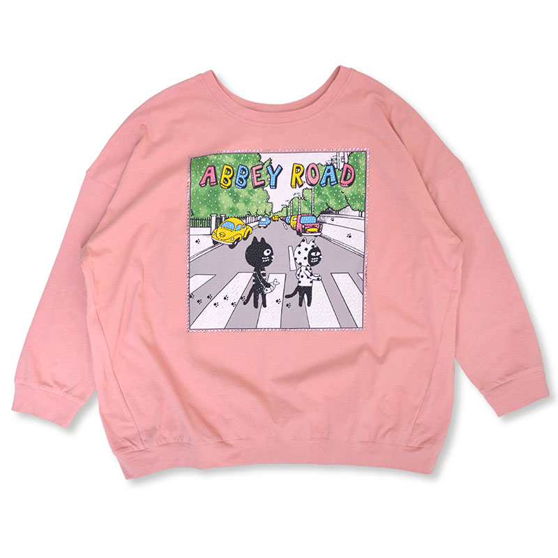 キャッツフレンズロードロングTシャツ