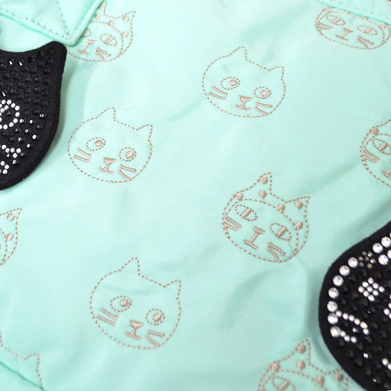 Me&Yoラインフェイスパディング Lバッグ