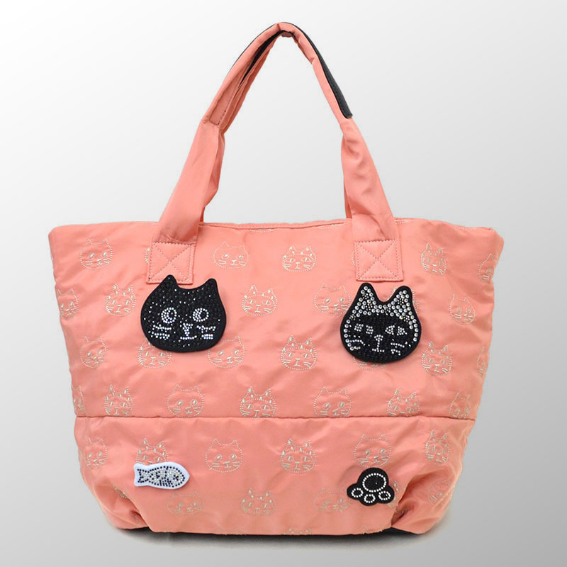 Me&Yoラインフェイスパディング Lバッグ