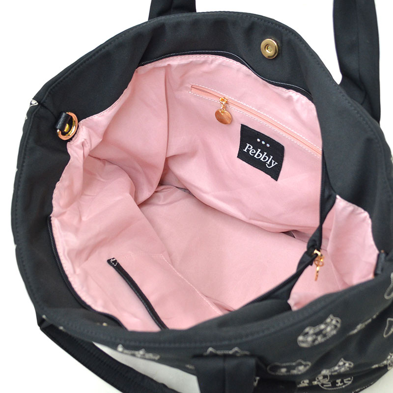 Me&Yoラインフェイスパディング Lバッグ