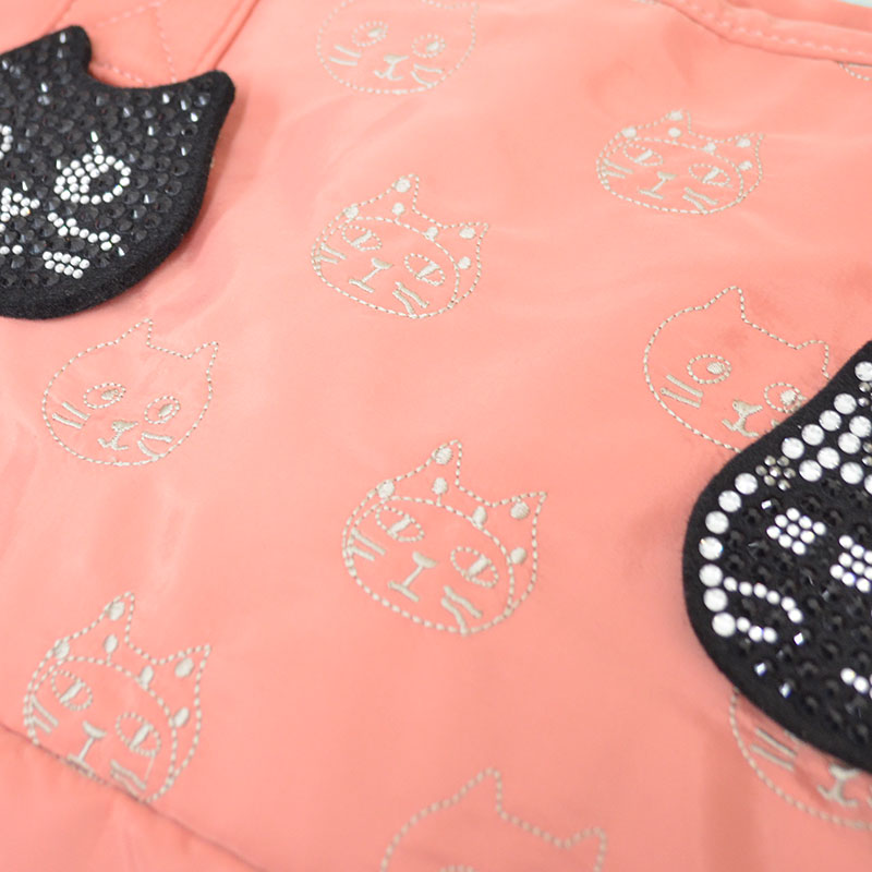 Me&Yoラインフェイスパディング Lバッグ