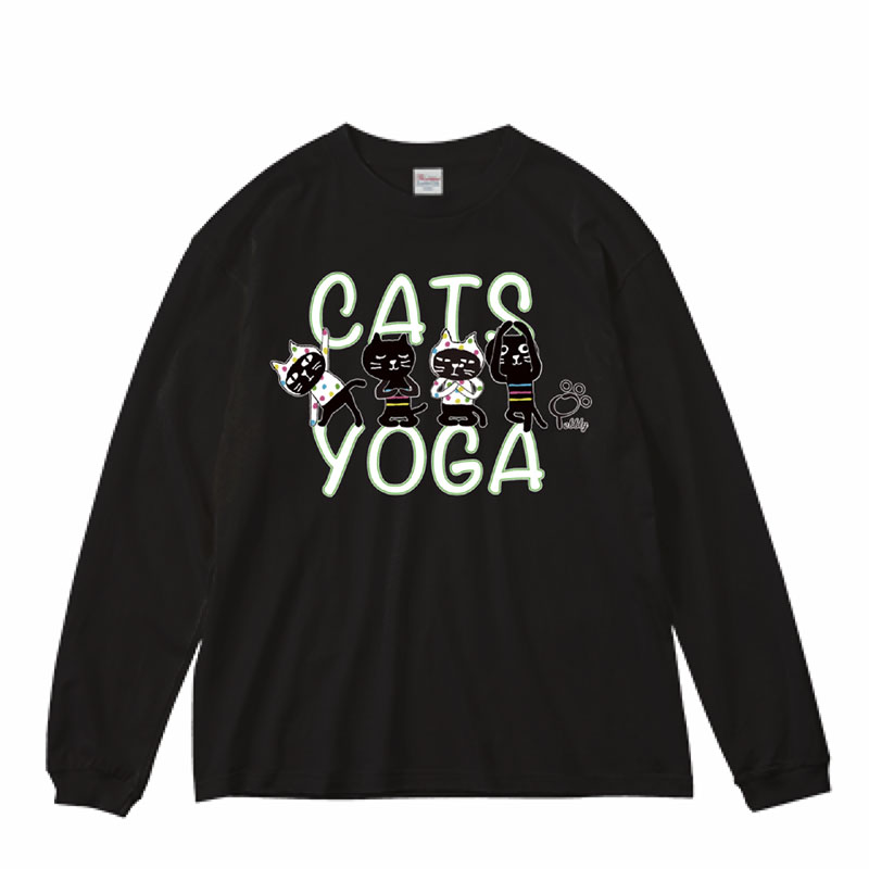 【オンライン限定商品】Me&YoCATSYOGAロングTシャツ