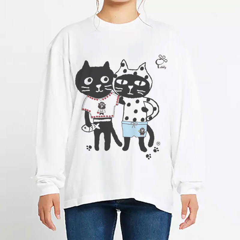 【オンライン限定商品(受注生産)】キャッツフレンズゴリミTロングTシャツ