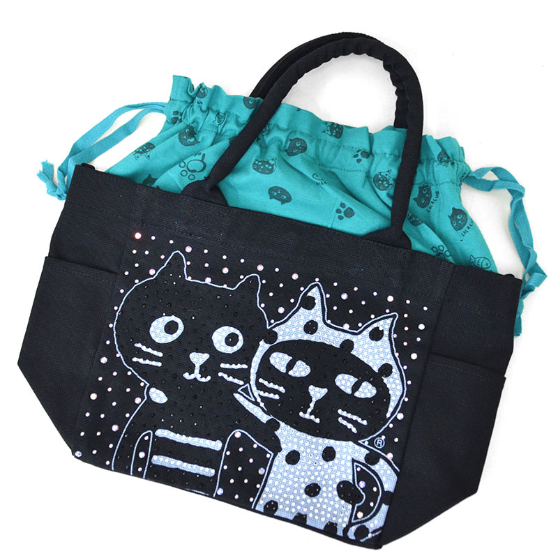 キャッツフェイスストーンMバッグ