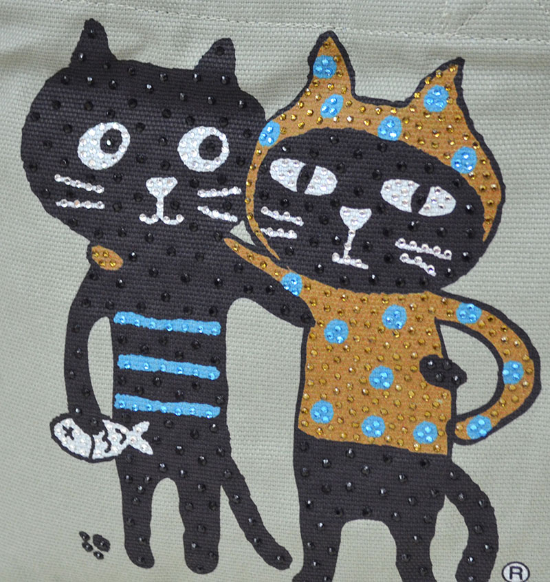 カラフルキャッツフレンズMバッグ