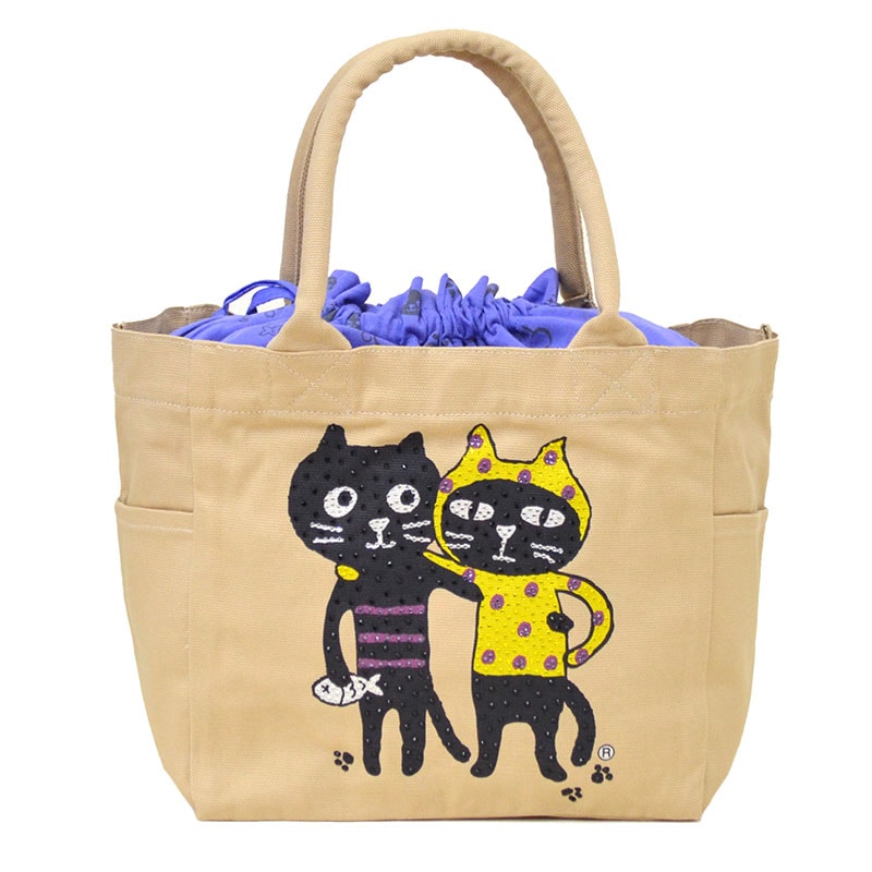 カラフルキャッツフレンズMバッグ
