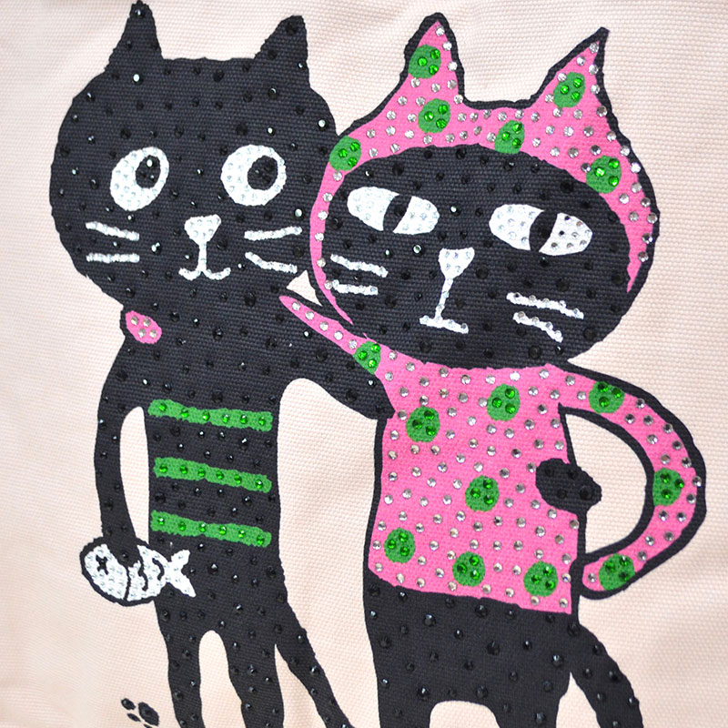 カラフルキャッツフレンズLバッグ | バッグ | Pebbly公式通販サイト