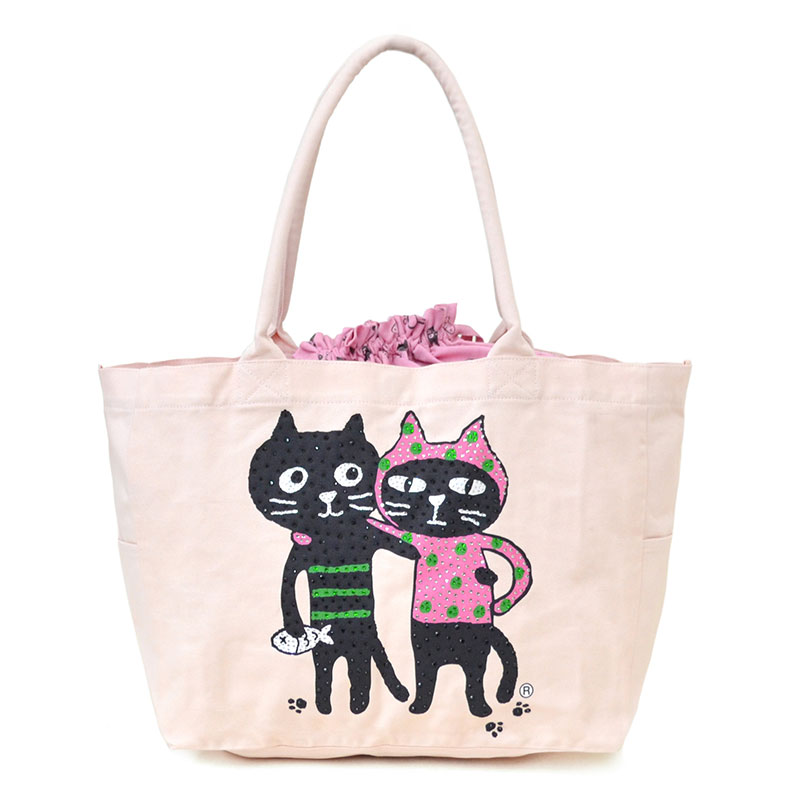 カラフルキャッツフレンズLバッグ