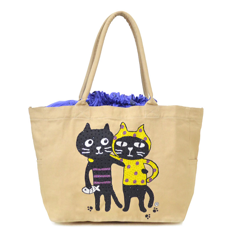 カラフルキャッツフレンズLバッグ