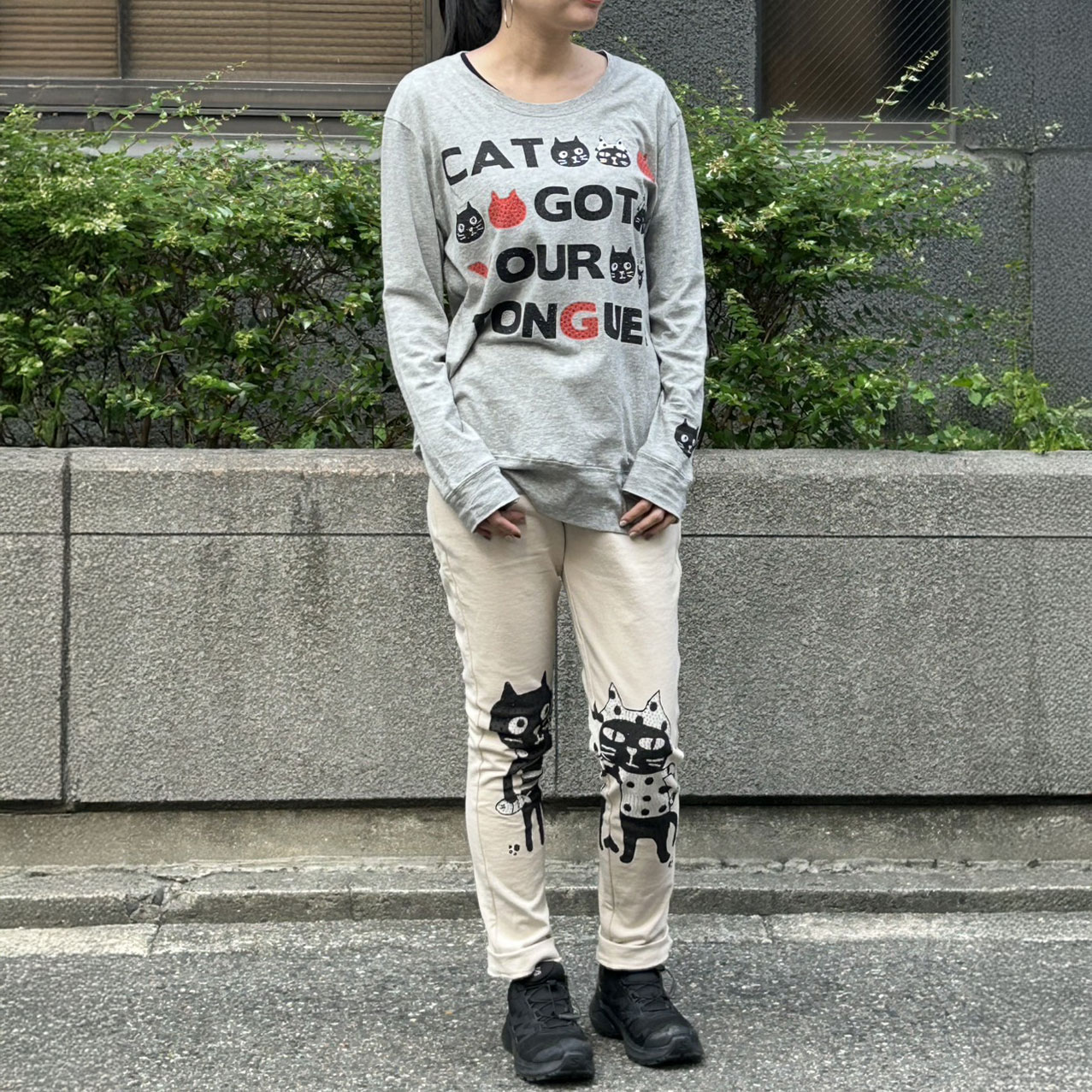 キャッツフレンズスウェットパンツ