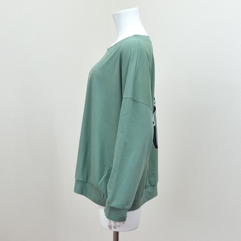 キャッツフレンズエンブロイダリーロングTシャツ