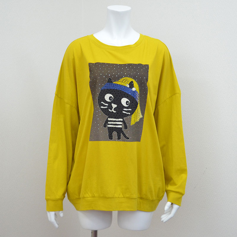 MeパールYoスクリームロングTシャツ