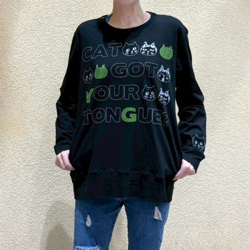 Me&Yo Tongue ロングTシャツ