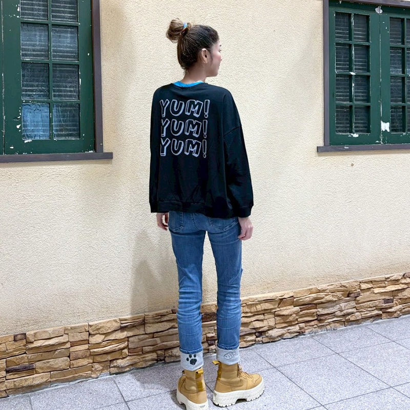 Me&Yo ランチタイムロングTシャツ