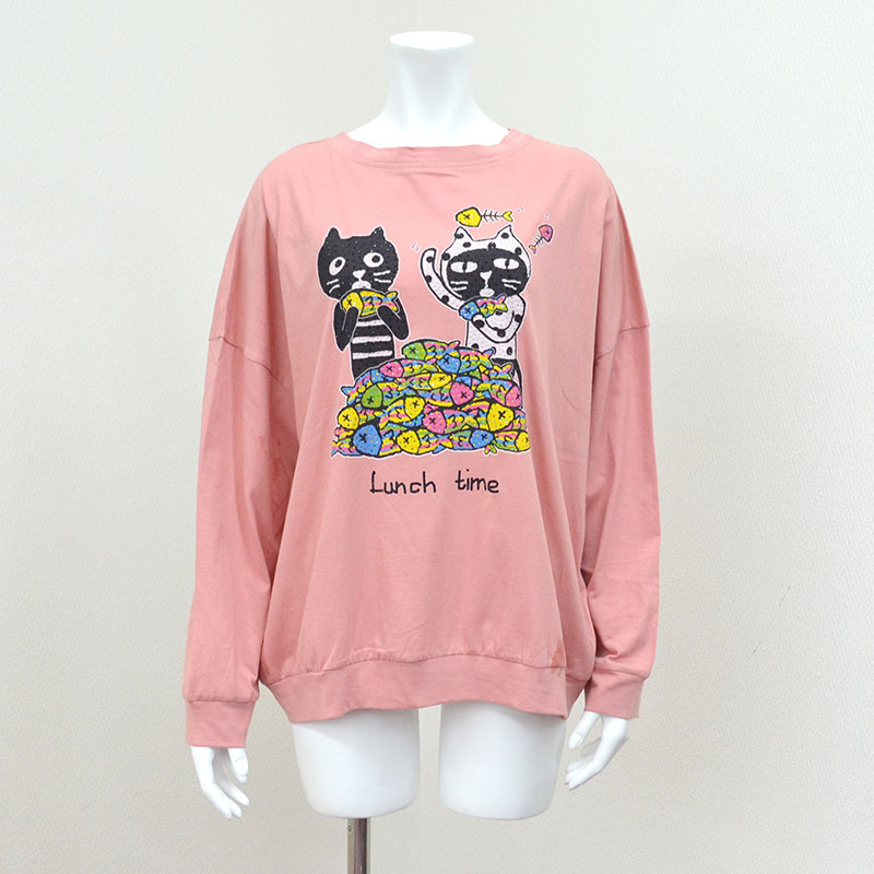 Me&Yo ランチタイムロングTシャツ