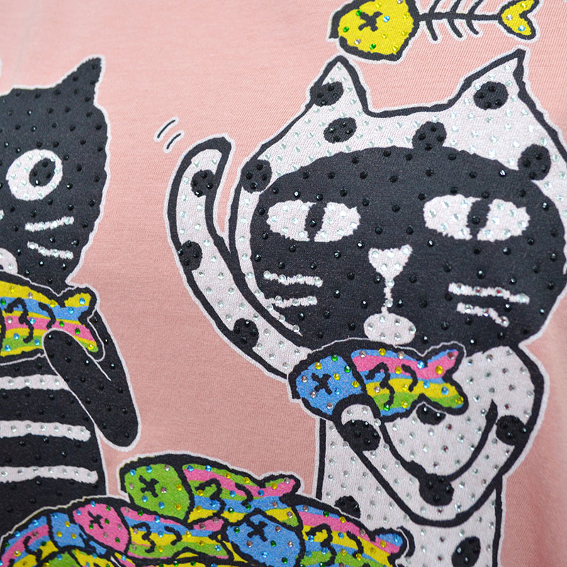 Me&Yo ランチタイムロングTシャツ