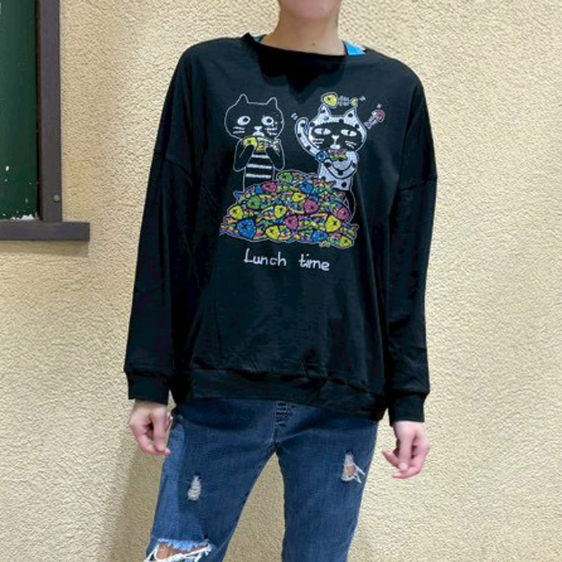 Me&Yo ランチタイムロングTシャツ