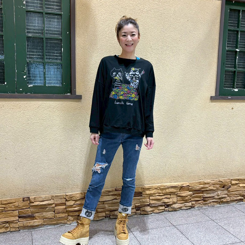 Me&Yo ランチタイムロングTシャツ