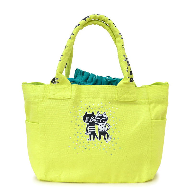 キャッツフレンズエンブロイダリーMバッグ