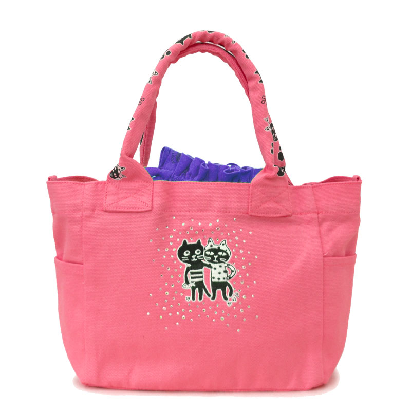 キャッツフレンズエンブロイダリーMバッグ