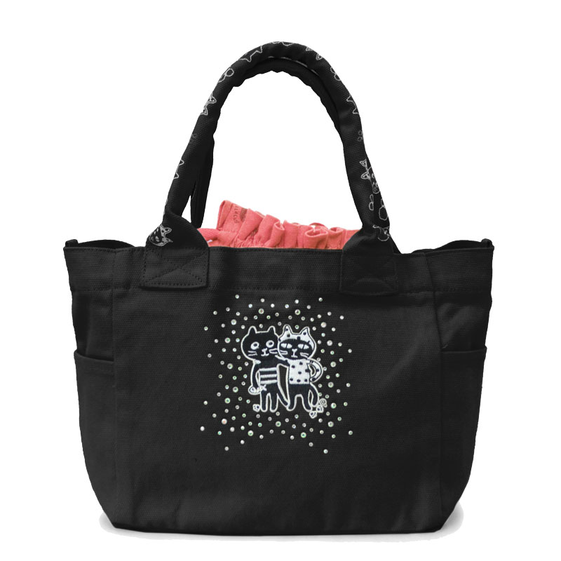 キャッツフレンズエンブロイダリーMバッグ