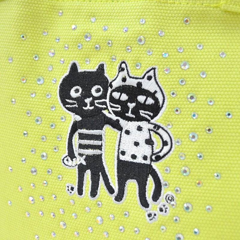 キャッツフレンズエンブロイダリーMバッグ