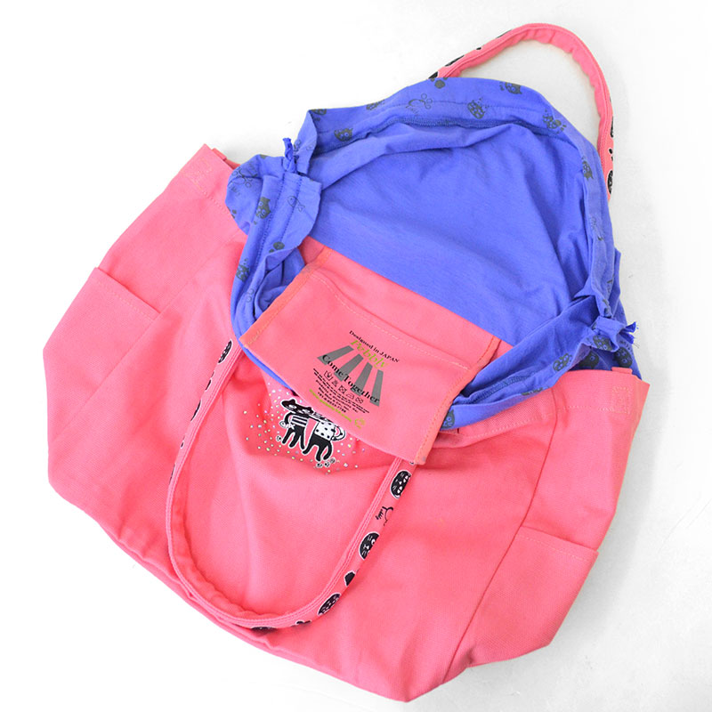 キャッツフレンズエンブロイダリーLバッグ