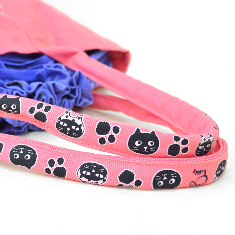 キャッツフレンズエンブロイダリーLバッグ