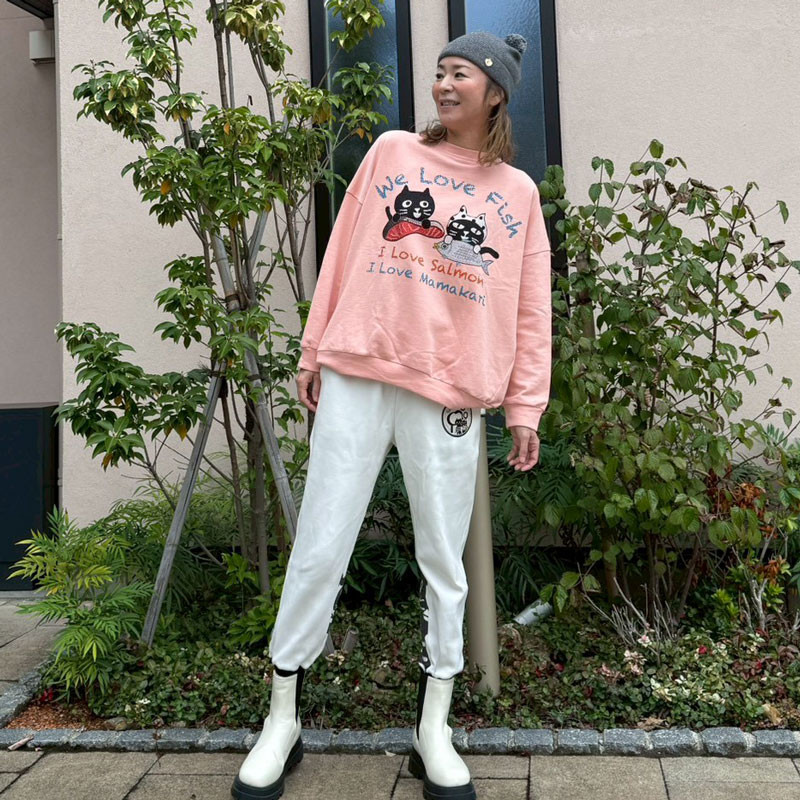 Me&Yo Love Fishスウェット