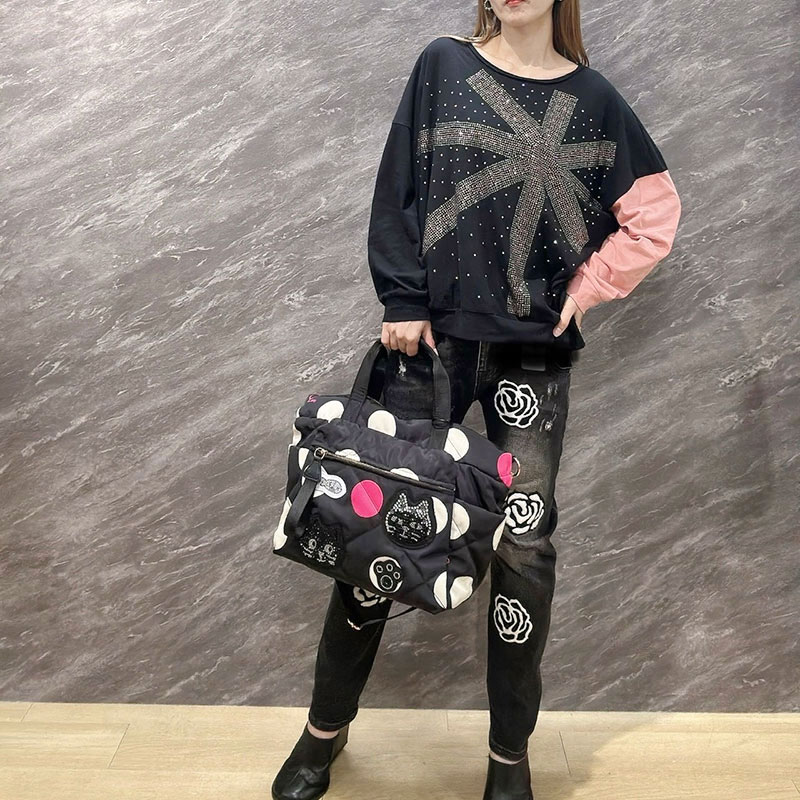 TRANSPORT 長袖パイルカットソー　ブラック/XL tspt 楽天市場】【30％OFFクーポン配布中】 プルオーバー Tシャツ