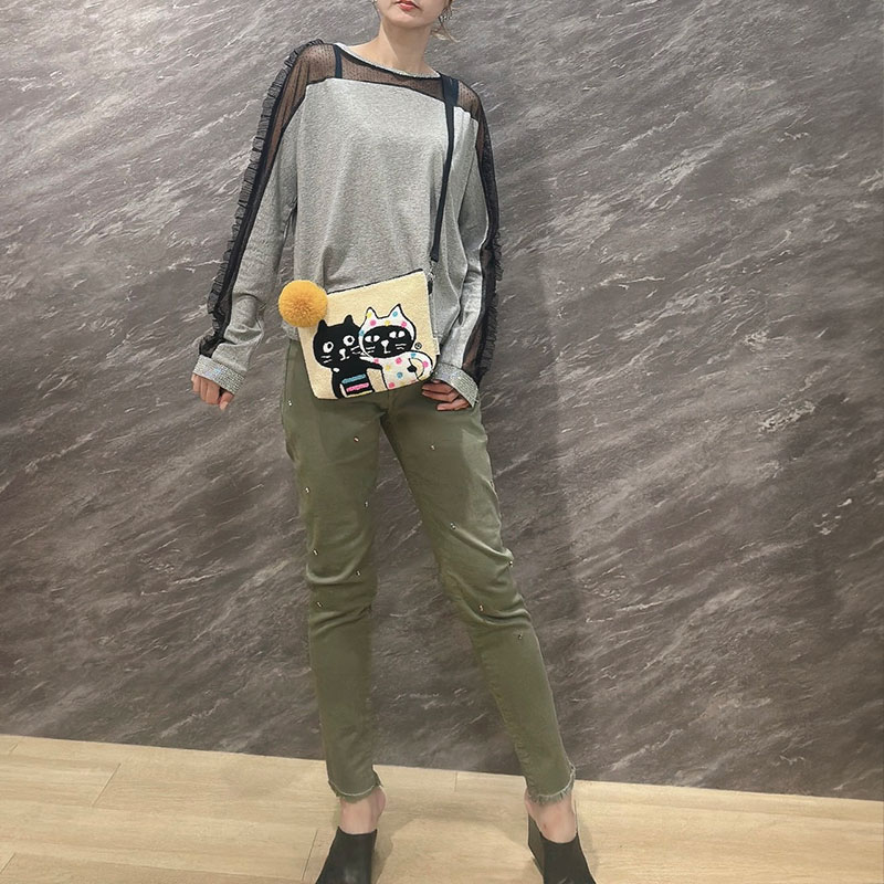 トゥインクルレースロングTシャツ