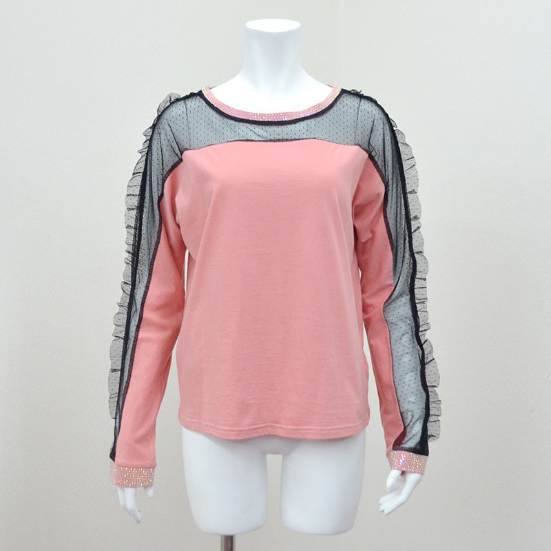 トゥインクルレースロングTシャツ