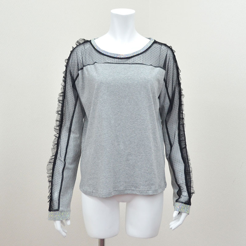 トゥインクルレースロングTシャツ