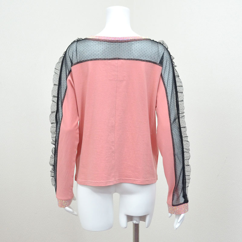 トゥインクルレースロングTシャツ