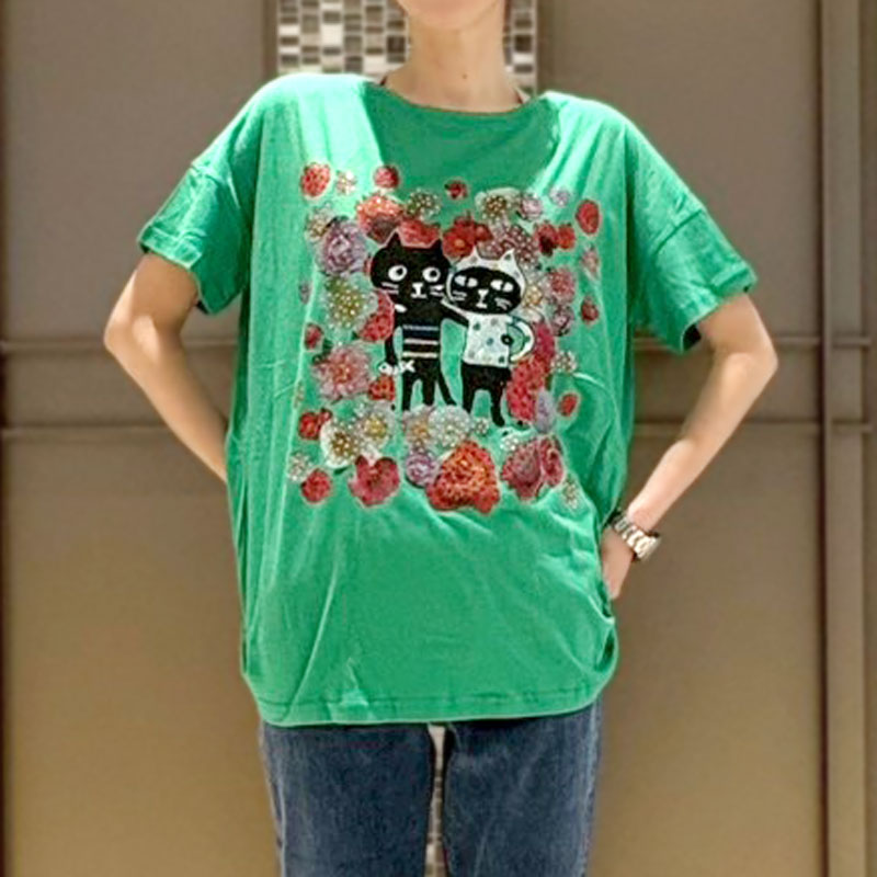 キャッツフレンズダリアTシャツ