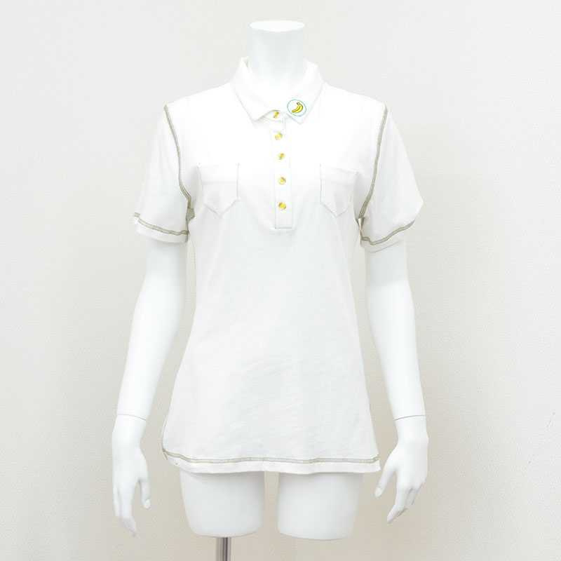 【BANANA Tees】Apricot・WHITE