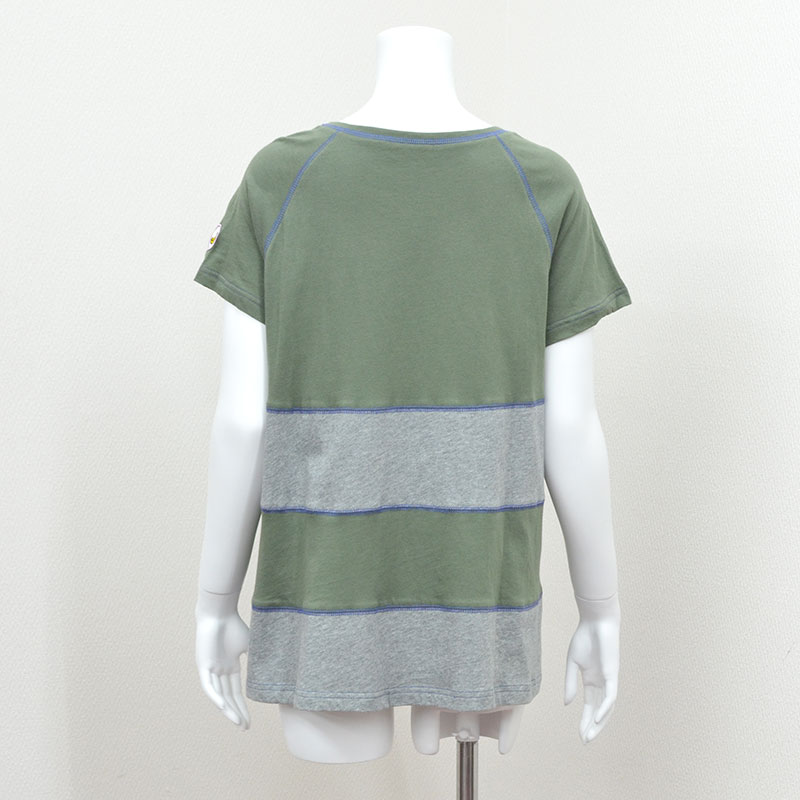 【BANANA Tees】Grape GREEN/GRAY