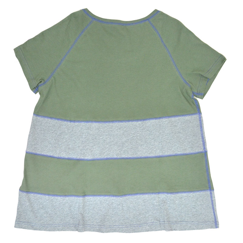 【BANANA Tees】Grape GREEN/GRAY