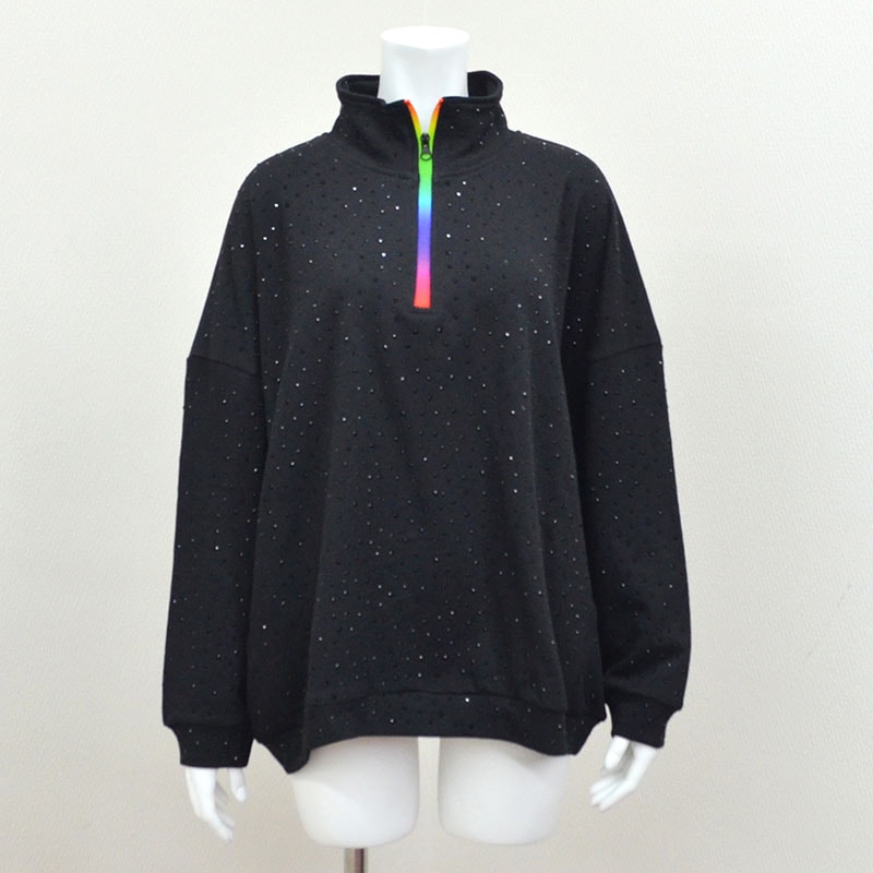 トゥインクルジップスウェット | トップス,長袖 | Pebbly公式通販サイト