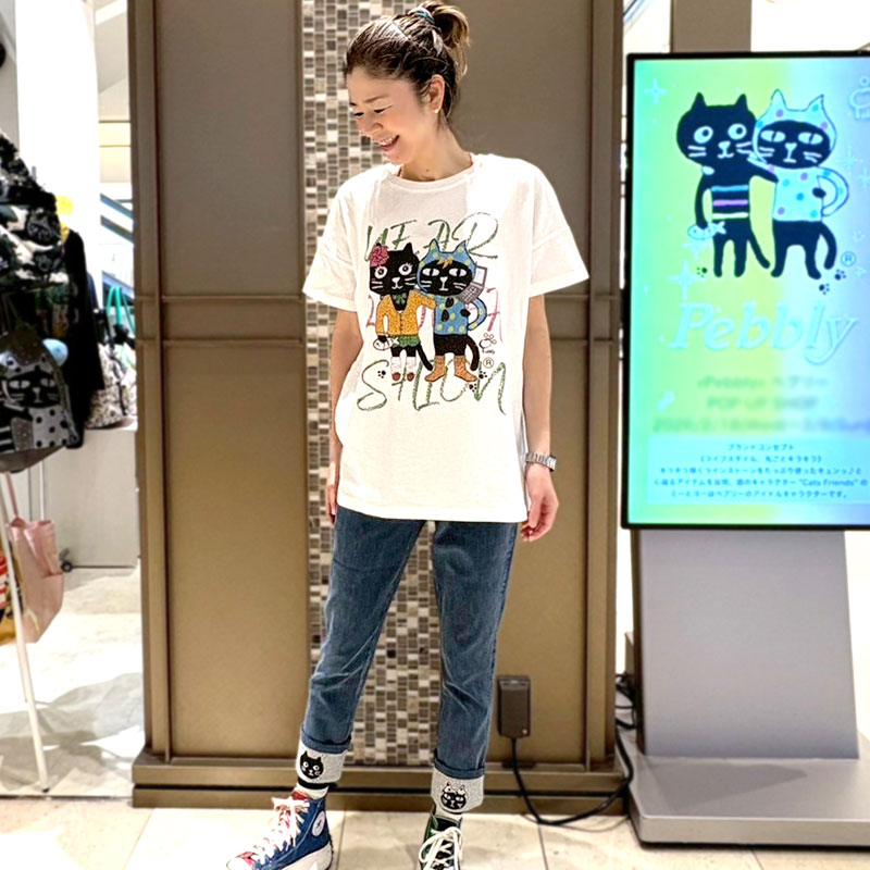 キャッツフレンズ Y2K Tシャツ