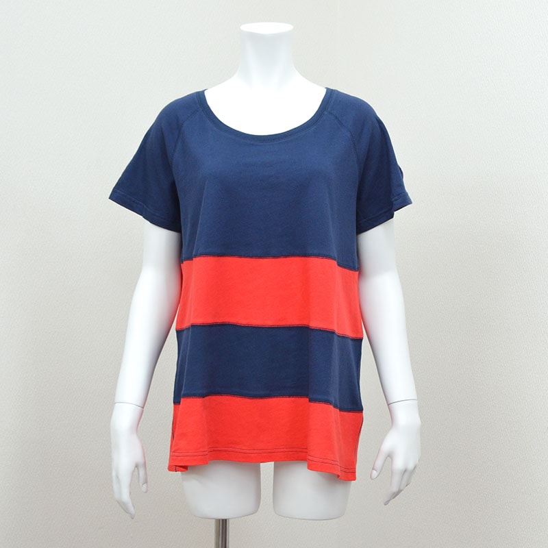 【BANANA Tees】Grape NAVY/RED