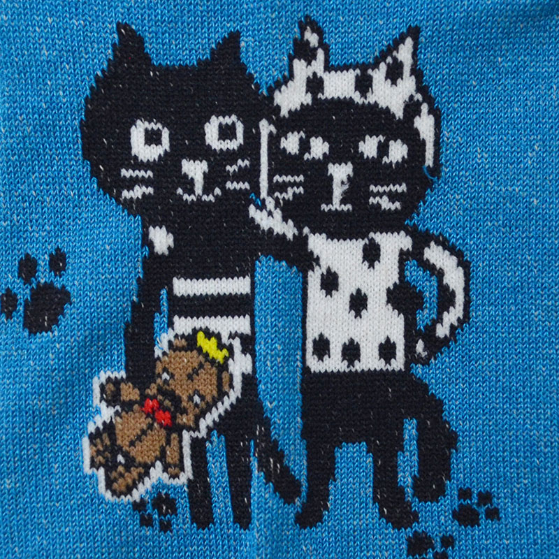 【NEW ENGLAND×Pebblyコラボ】Me&Yoテディベアドールソックス