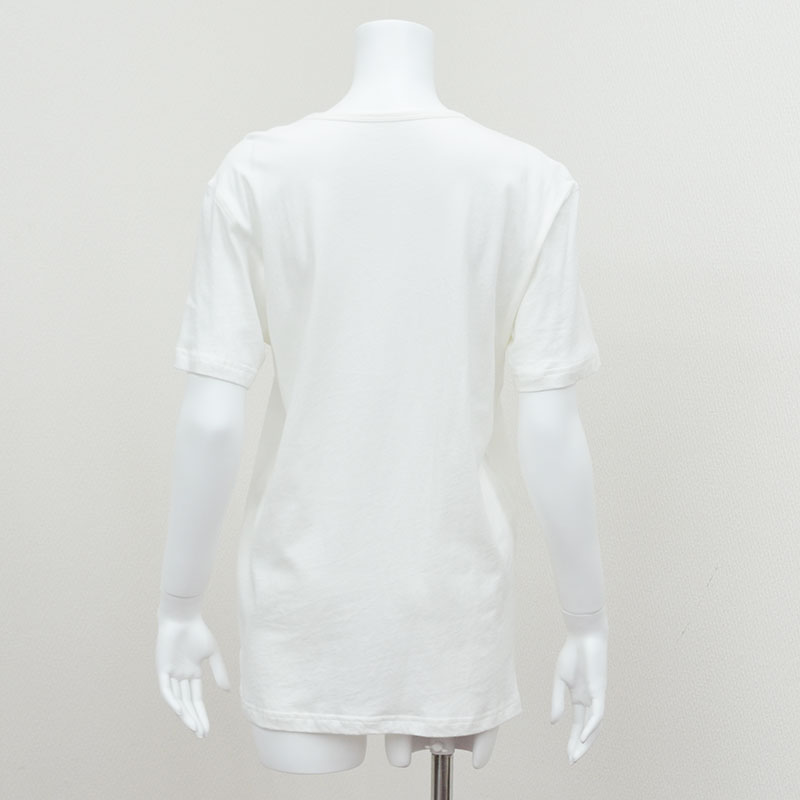 【BANANA Tees】Apple Pocket WHITE