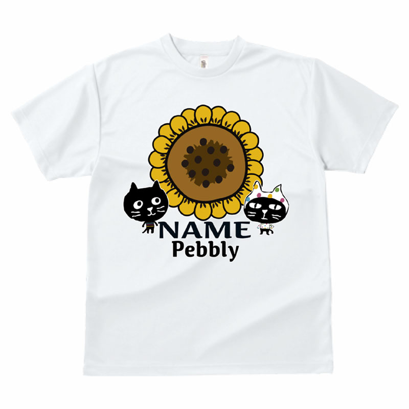 【オンライン限定商品】選べるプリント&名入れキャッツフレンズドライTシャツ（SS~5Lサイズ）